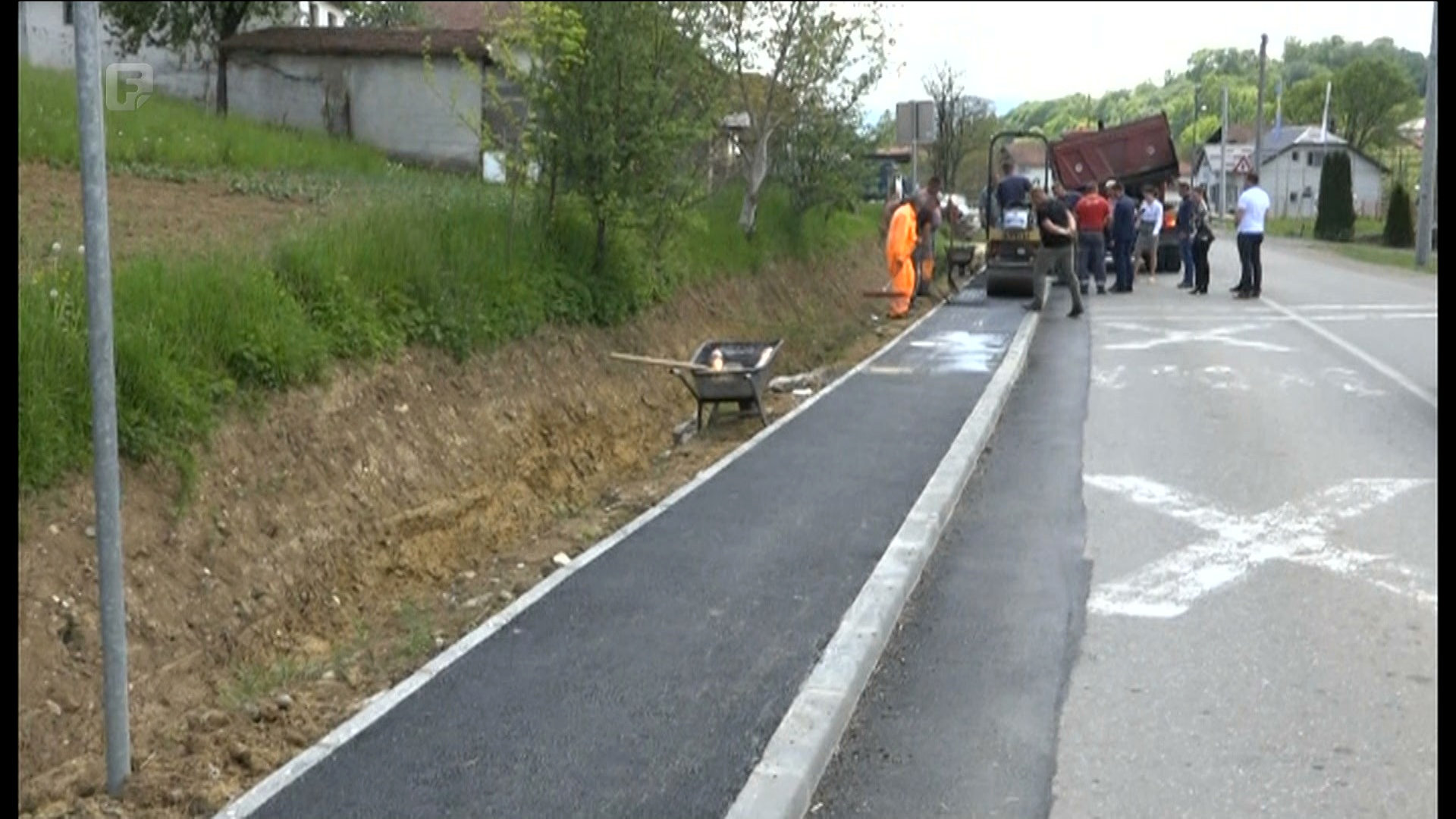 Piljužići dobili kilometar trotoara, uskoro još 800 metara